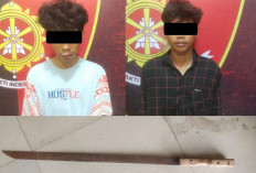 Sok Jago, 2 Remaja Bawa Parang Ini Berusaha Kabur saat Kepergok Polisi 