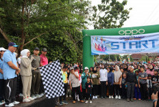   Ribuan Masyarakat Antusias Ikuti Jalan Sehat HUT ke-26 Waykanan