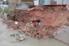 Pemkot Bandar Lampung Percepat Perbaikan Talut Jebol akibat Banjir