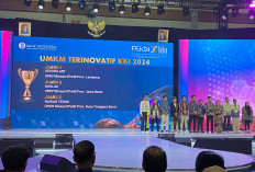 Sekura Art Sulam Jelujur Juara UMKM Terinovatif KKI 2024 