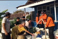 Warga Panjang Utara Masih Krisis Air Bersih Pasca Banjir, BPBD Terus Salurkan Bantuan
