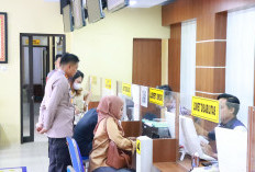 Tingkatkan Pelayanan Masyarakat. Kapolres Lampung Timur Cek Gedung Satu Atap dan Call Center