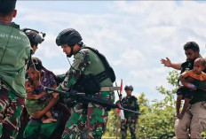 Satgas Operasi Damai Cartenz  Tangkap Penjual Senjata ke KKB