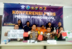 Spesialis Pembobol Toko Antar Kabupaten Ditangkap di Pringsewu