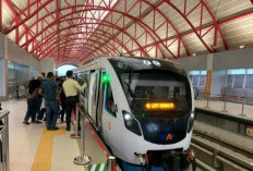  LRT Sumsel Angkut 15,39 Juta Penumpang