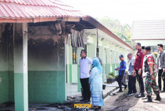 Bakar Sampah Sembarangan Picu Kebakaran di SMPN 6 Tegineneng