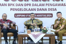 Sosialisasi Dana Desa di Lampung Utara, BPK Lampung Tekankan Pentingnya Pengawasan 