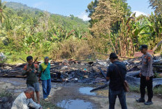Satu Rumah di Tanggamus Terbakar, Pemilik Rumah Alami Luka Bakar 