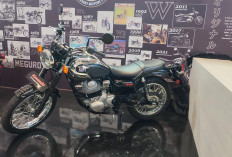 Kawasaki Luncurkan Motor Retro W230 dan Meguro S1 di IIMS 2025