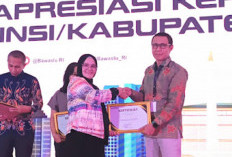 Bawaslu Provinsi Lampung Raih Penghargaan Kehumasan Terbaik Dari Bawaslu RI