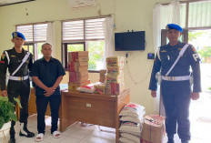 Polisi Militer Peduli, Santuni Anak Yatim Piatu di Lamsel