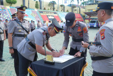 Kapolres Minta Pejabat Baru Tingkatkan Kinerja 