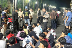 Polres Tanggamus Gencar Razia Balap Liar, 27 Motor dan 50 Pemuda Diamankan