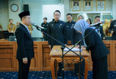Resmi Dilantik, Yuri Agustina Jabat Kepala Biro Kesra Setprov Lampung