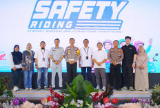 Tingkatkan Kedisiplinan Berkendara AO, PNM Cabang Lampung Gelar Pelatihan Safety Riding