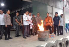 KPU Pringsewu Musnahkan Surat Suara Rusak, Polres Lakukan Patroli Antisipasi Pelanggaran