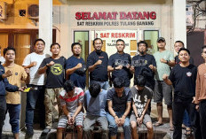  Dua Motor Hilang saat Titip di Rumah Kakam, Polsek Menggala Tangkap 4 Pelaku 
