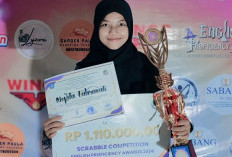Mahasiswi Teknik Geofisika Unila Juara I Scrabble EPA 2024