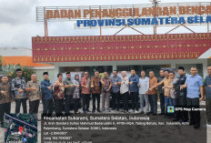 Komisi III DPRD Tanggamus Kunjungan Kerja ke BPBD Provinsi Sumatera Selatan 