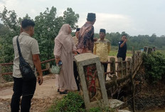 Tinjau Langsung Jembatan Rusak, Anggota DPRD Lamteng Binti Luthfiyah Kawal Aspirasi Warga