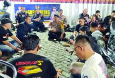 Diajak Ngopi Bereng, Komunitas Motor Diajak Jaga Kamtibmas dan Tertib Berlalu Lintas