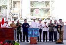 Resmikan Smelter Tembaga, Presiden Target Kapasitas Produksi hingga 1,3 Juta Ton