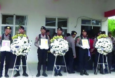 Temukan 12 Selongsong Peluru, 3 Polisi Naik Pangkat Anumerta