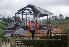 Ditinggal Panen Ikan Rumah Terbakar, Anak Hampir jadi Korban