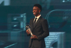 Kalahkan Rodri, Vinicius Junior Menangkan Penghargaan FIFA The Best 2024