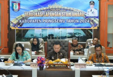 Tim Kemenkes Evaluasi Program STBM di Pringsewu