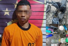 Berkat GPS, Polisi Amankan Motor Curian dan Narkoba dari Pelaku Curanmor di Bandar Lampung