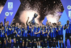 Kalahkan Napoli, Inter Milan Hattrcik Juara Piala Super Italia 