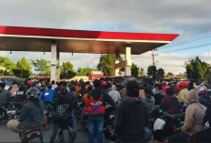  Krisis BBM di Jember Picu Perkelahian Warga saat Antre di SPBU 