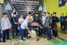 Dawam Buka Kejuaraan Silat Bupati Lampung Timur Cup