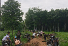 Jalan Kabupaten Tak Kunjung Diperbaiki, Warga Turun Tangan