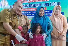 Pemkab Tanggamus Lampung Canangkan Pelaksanaan PIN Polio, Libatkan Ribuan Nakes dan Kader Kesehatan