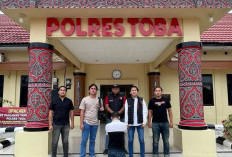 Buronan Pelaku Pecah Kaca Gasak Rp560 Juta Ditangkap di Toba