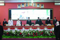 DPRD Pesawaran Sambut Bupati dan Wakil Bupati Periode 2025–2030