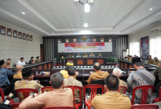 Bupati Tubaba Pimpin Rakor Tim  Kewaspadaan Dini Bersama Forkopimda