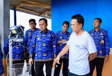 Pastikan Kestabilan Harga Singkong, Wabup Hankam Hasan Sidak Pabrik