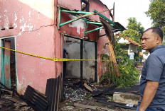 Terjebak Dalam Rumah, Juru Parkir di Metro Tewas Terbakar