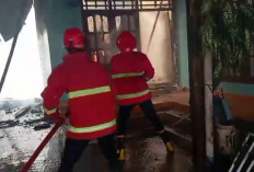 Rumah Warga Kalianda Kebakaran, Kerugian Capai Setengah Miliar