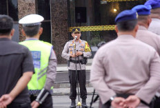 Apel Perdana, Kapolresta Bandar Lampung Warning Personel Netral jelang Pemilu 