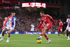 Liverpool Kembali Tak Berdaya di Anfield, Crystal Palace Bikin Malu The Reds 0–3 di Carabao Cup