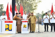 Presiden Jokowi Sapa Pedagang Pasar Central