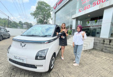 Wuling New Air Ev dan New Cloud EV Resmi Mengaspal di Lampung