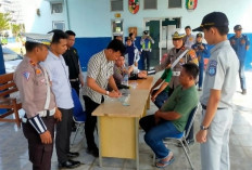 Polres Pringsewu Gelar Rampcheck Bersama Dishub dan Jasa Raharja