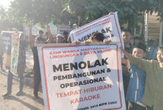  Ada Karaoke di Lingkungan Ponpes,  Santri dan Masyarakat Aksi Menolak