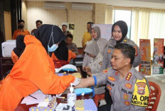 Ratusan Personel Polresta Bandar Lampung Dicek Kesehatan, Bagaimana Hasilnya? 