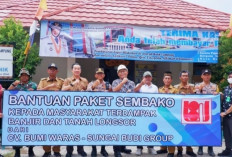 Bentuk Kepedulian, CV Bumi Waras - Sungai Budi Group Salurkan 2.000 Paket Sembako 